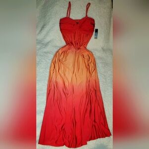 Two-tone Ombre Maxi dress